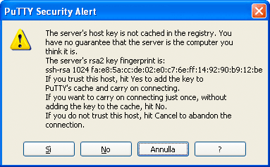 Mercurial - SSH warning