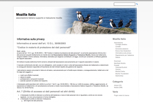 Importazione contenuti WP