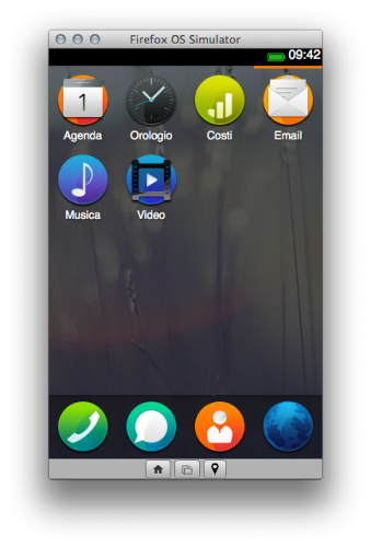 Firefox OS Simulator 2